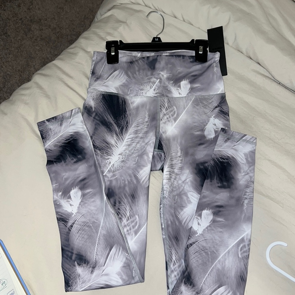 Feather leggings